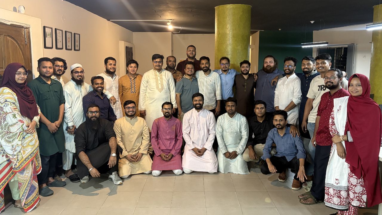 Iftar get together at Multiply Digital. 